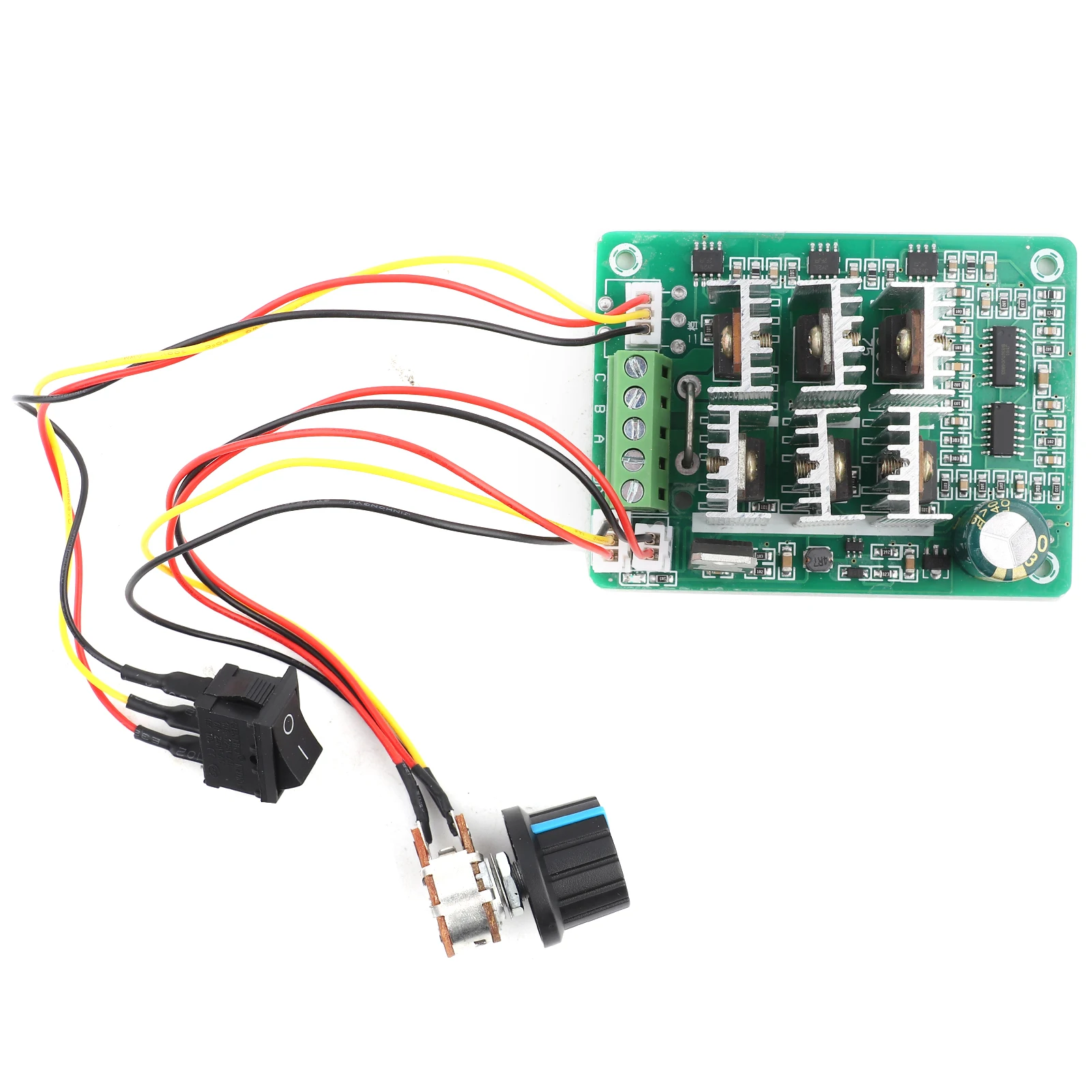 Motor Speed Switch DC 5V‑36V 15A 3‑Phase Brushless Motor Speed Control CW CCW Reversible Switch