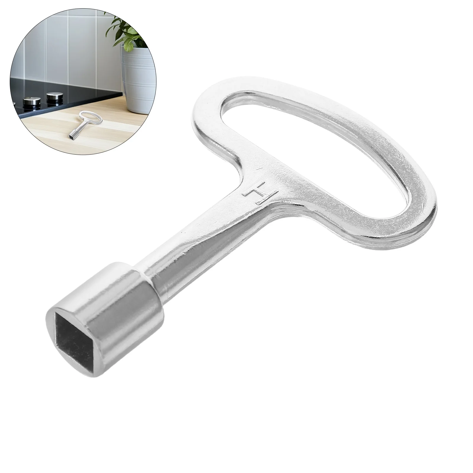 

Gas Valve Key Universal Zinc Alloy Radiator Wrench for 1 4 and 5 16 Gas Valves Multi Functional Plumbing Utility Key Meter