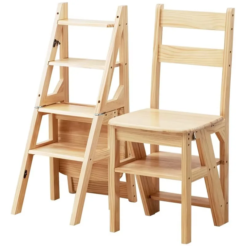 

wooden ladder chair