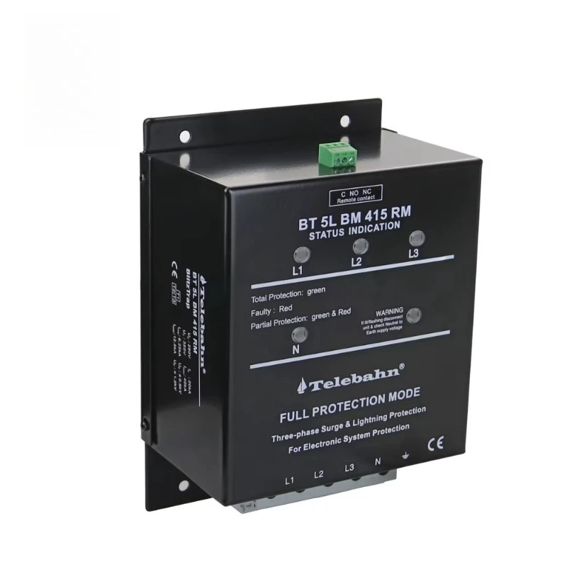 AC SPD 240V/415V T1+T2+T3 Full Surge Protection Device Protector Contra Sobretensiones Supresor De Picos for 3 Phase