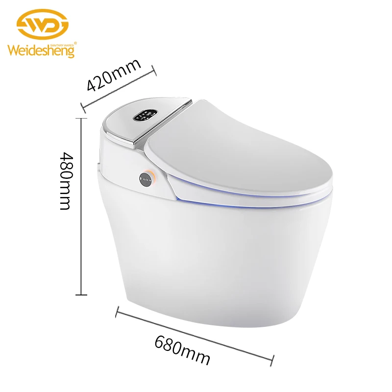 Nowoczesne elektroniczne elementy sanitarnieścienny Nowoczesne ekonomiczne toalety inteligentne toalety w niskiej cenie