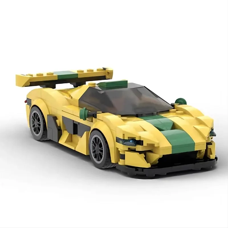 MOC-79250 Speed City Cars Champion Racer Supercar moc Building Blocks Bricks Racing Technique Creative DIY Assemble Model Set