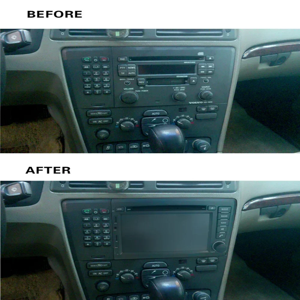 64G 2 Din Android 13.0 Car Radio for VOLVO S60 V70 XC70 2000-2004 GPS Navigation CD DVD Player Autoradio Headunit stereo Camera