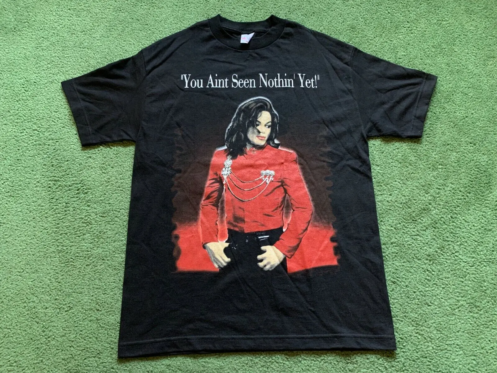 Men'S Michael Jackson You Ain'T Seen Nothin ' Yet Black Aaa T Shirt Size M