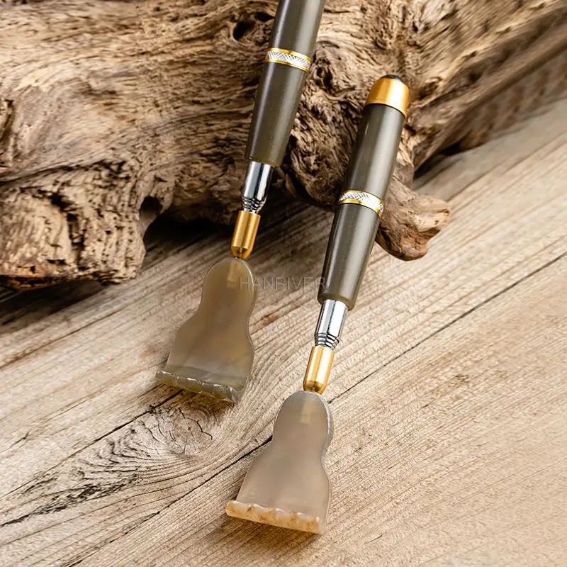 

1PC Horn section 5 telescopic itch scratching one-piece metal magnetic beads telescopic pole Angle free scratching itchy