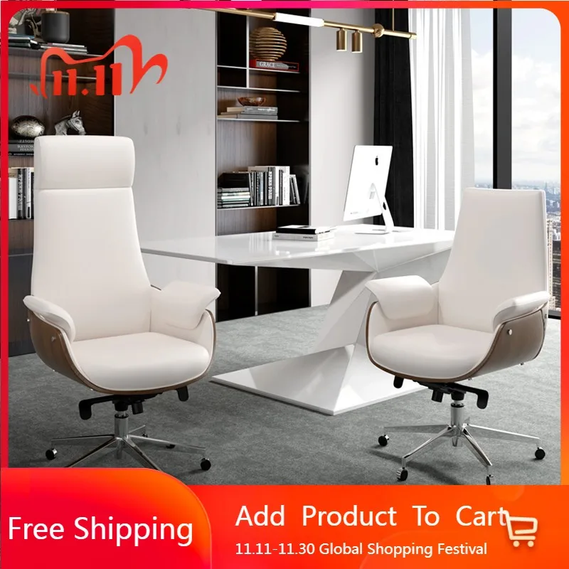 

Study Modern Office Chai Vanity Salon Desk Computer Office Chair Conference Backrest Reading Cheap Muebles Library Furniture