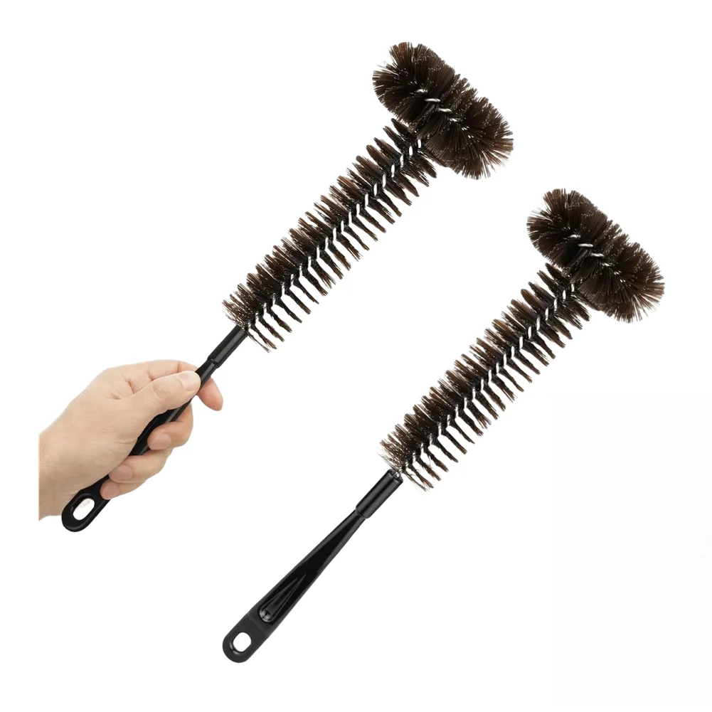 1/2pcs Garbage Disposal Cleaning Brush With 15inch Long Handle Handled Drain Cleaner Brush For Sink Drain And Vase Hand Tool