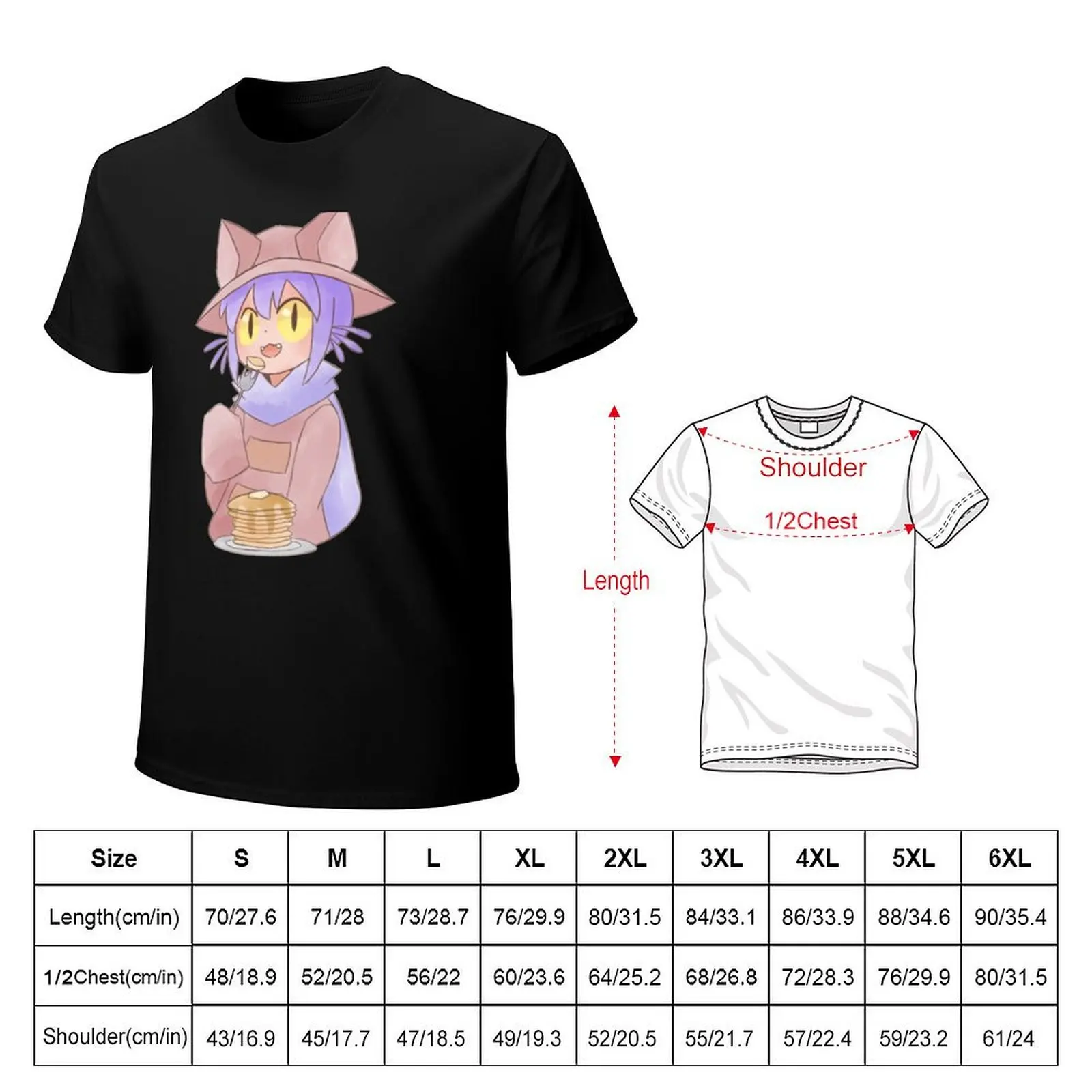 Oneshot Niko Pancakes T-Shirt Breathable Travel T-Shirt