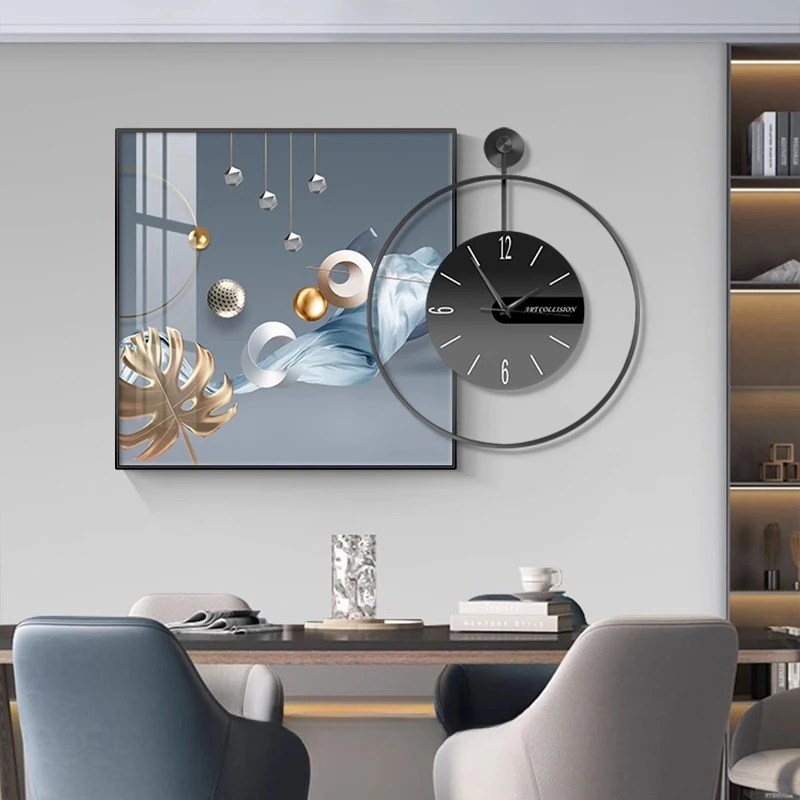 Interior Orologio Da Parete Room Decorations Design Minimalist Wall Watch Simple Quartz Living Room Digital Wall Watch Vintage