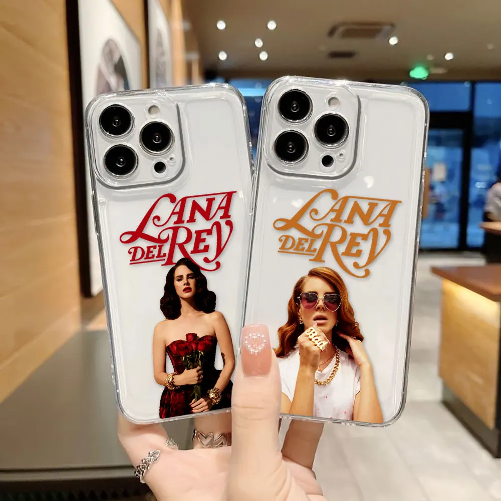 

Hot Singer Lana Del Rey Phone Case For Redmi K40 13C 13 12 12C 10 10C 10X 10A 9 9C 9T 9A 8 7 A1 A2 A3 A5 PLUS Clear Case Shell