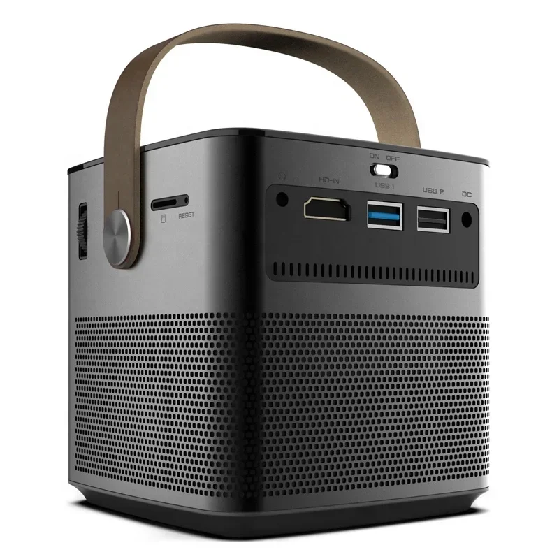 جهاز عرض Full HD 1920*1080 WIFI BT بروجكتور قصير 4K 1080p DLP للسينما المنزلية #3