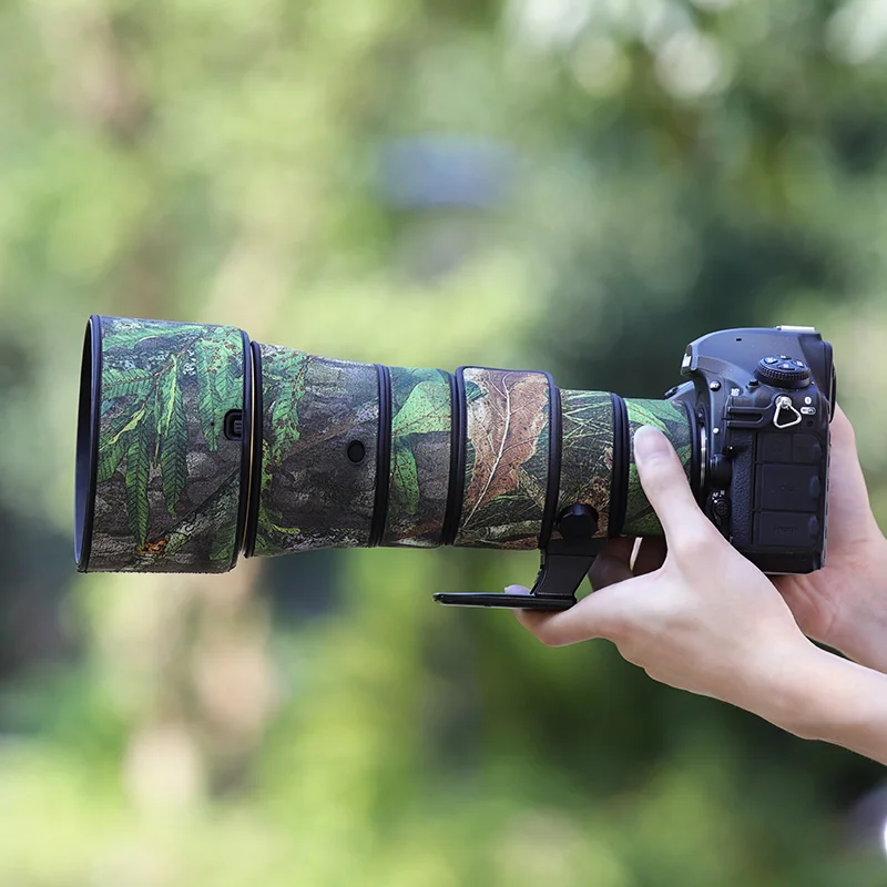 CHASING BIRDS camouflage lens coat for NIKON AF-S 500 mm F5.6 E PF waterproof and rainproof lens protective cover 556 lens cover