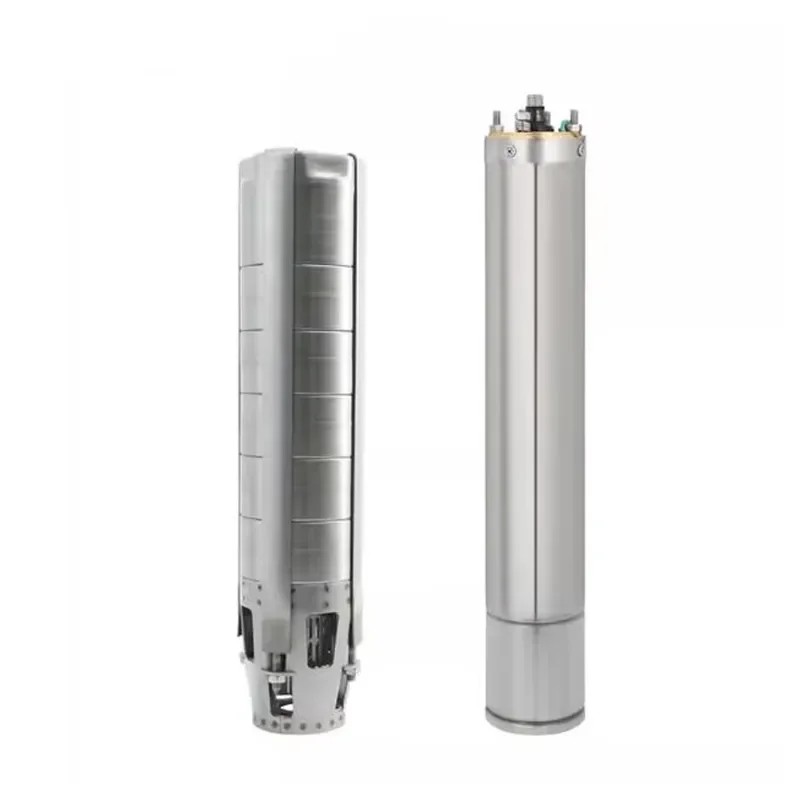 SP Stainless Steel Deep Well Pump Body Assembly, Borehole Submersible Pump Replacement Parts for Well Water Supply