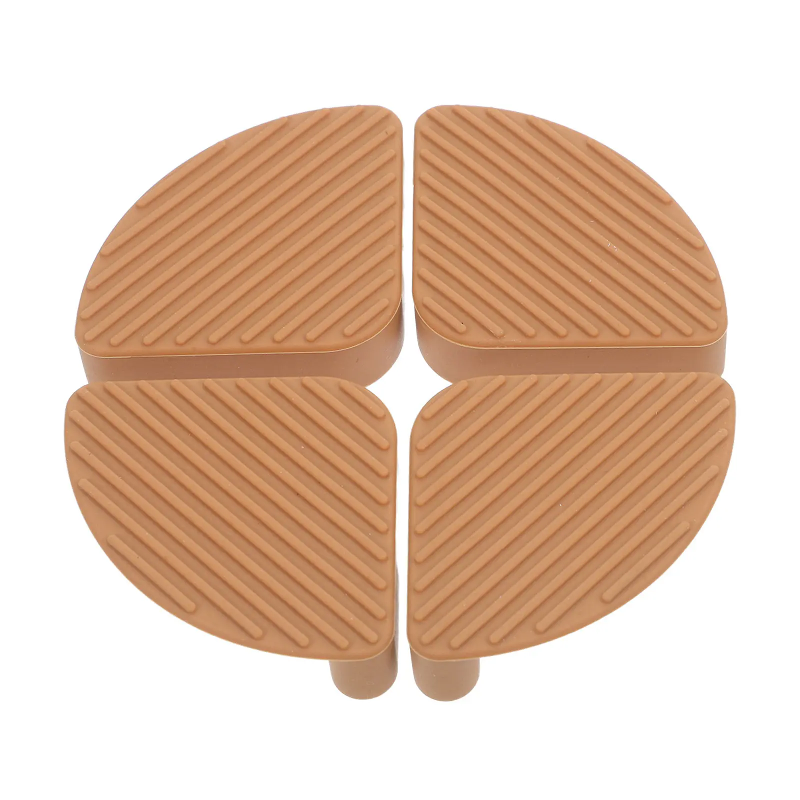 4Pcs Cutting Board Feet Silicone Non Slip Shock Absorbent Stabilizer Pads Kitchen Countertop Grip Pads for Wooden Plastic Glass