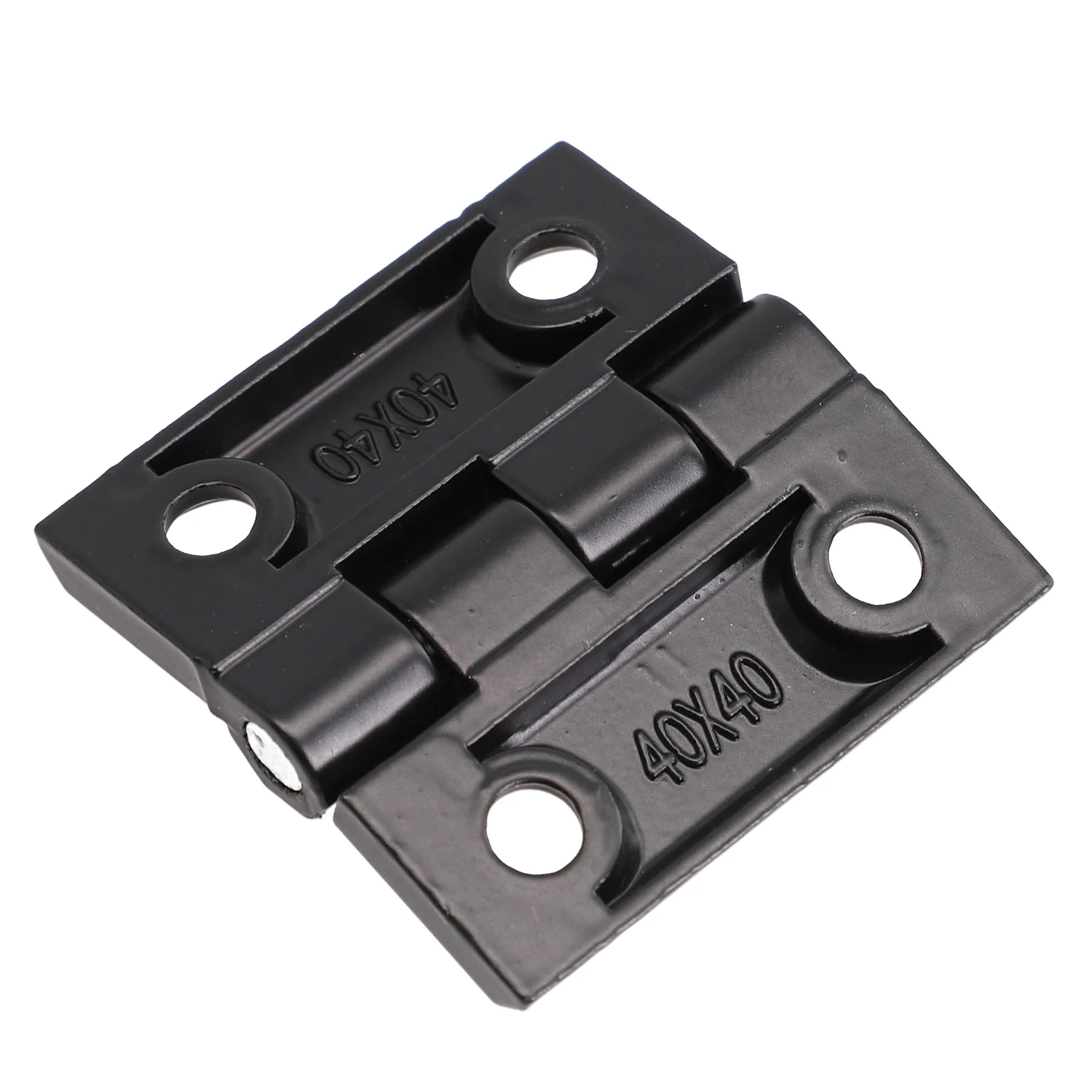 1 pz nero Butt cerniere cerniere per porte in metallo armadio scatola di alluminio Backflap capannone porta Hardware 40mm 50mm 60mm