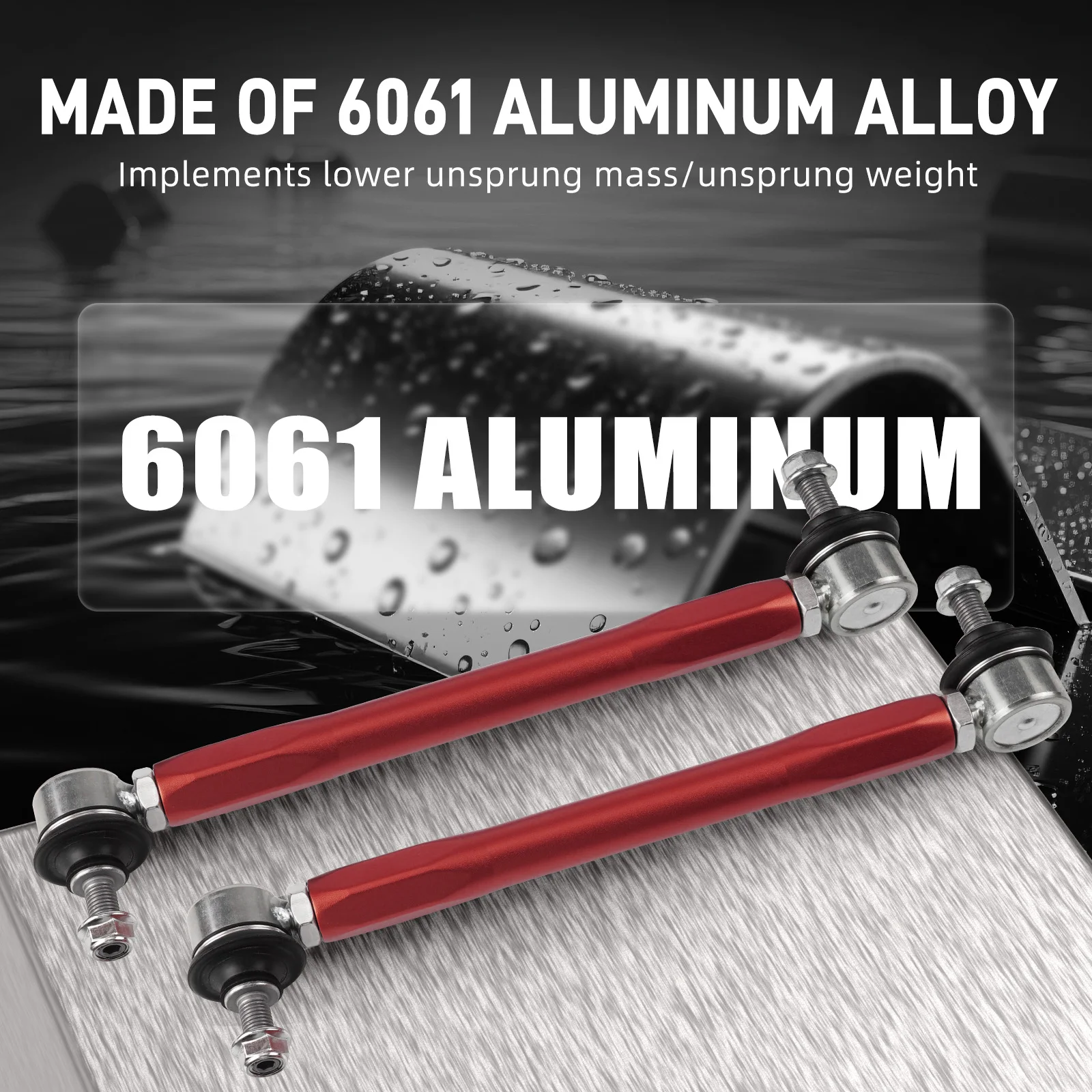 BEVINSEE Регулируемая передняя стабилизатор поперечной устойчивости/комплект концевых звеньев стабилизатора для BMW E92 E90 E91 E93 E82 E87 Z4 E89 X1 E84 Замена 31356765933/4