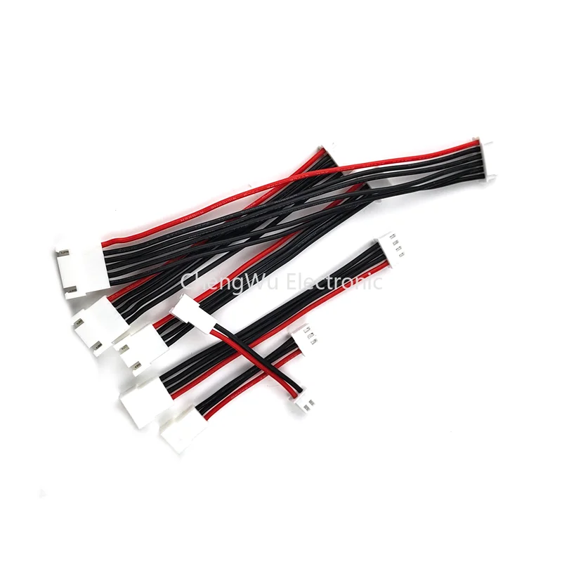 2pcs XH2.54 1S 2S 3S 4S 5S 6S 7S Extension Charged Cable Lead Cord 5cm 8cm 10cm 15cm 20cm 3239-22AWG for RC Lipo Battery Charger