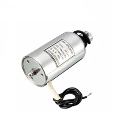 DC 12V/24V 10mm 6Kg Pull Type Tubular Solenoid Electromagnet w Spring Return MQ8-Z57