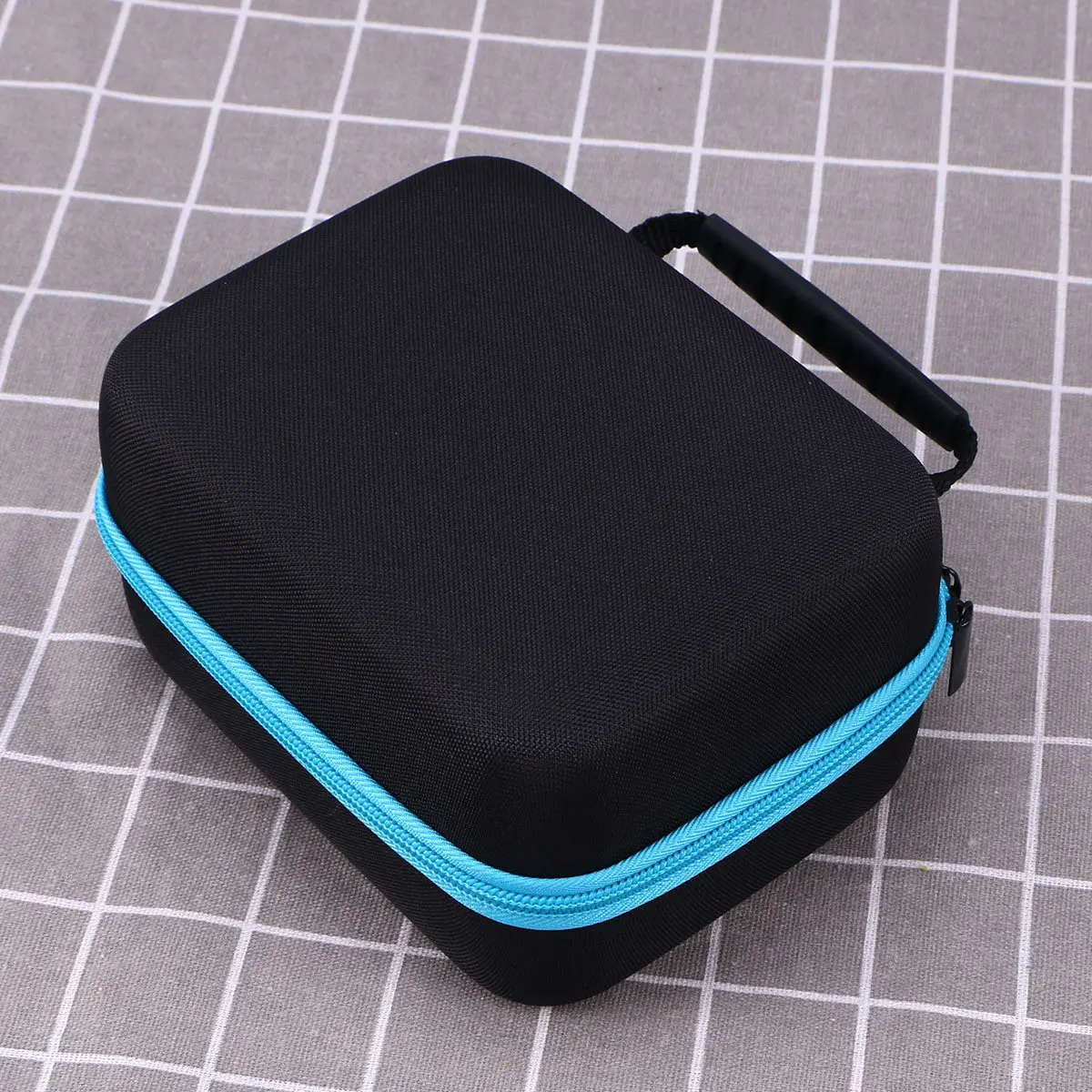Blue Essential Oil Storage Box Large Capacity Portable Case Travel Perfume Lipstick Holder Drop Proof Organizer