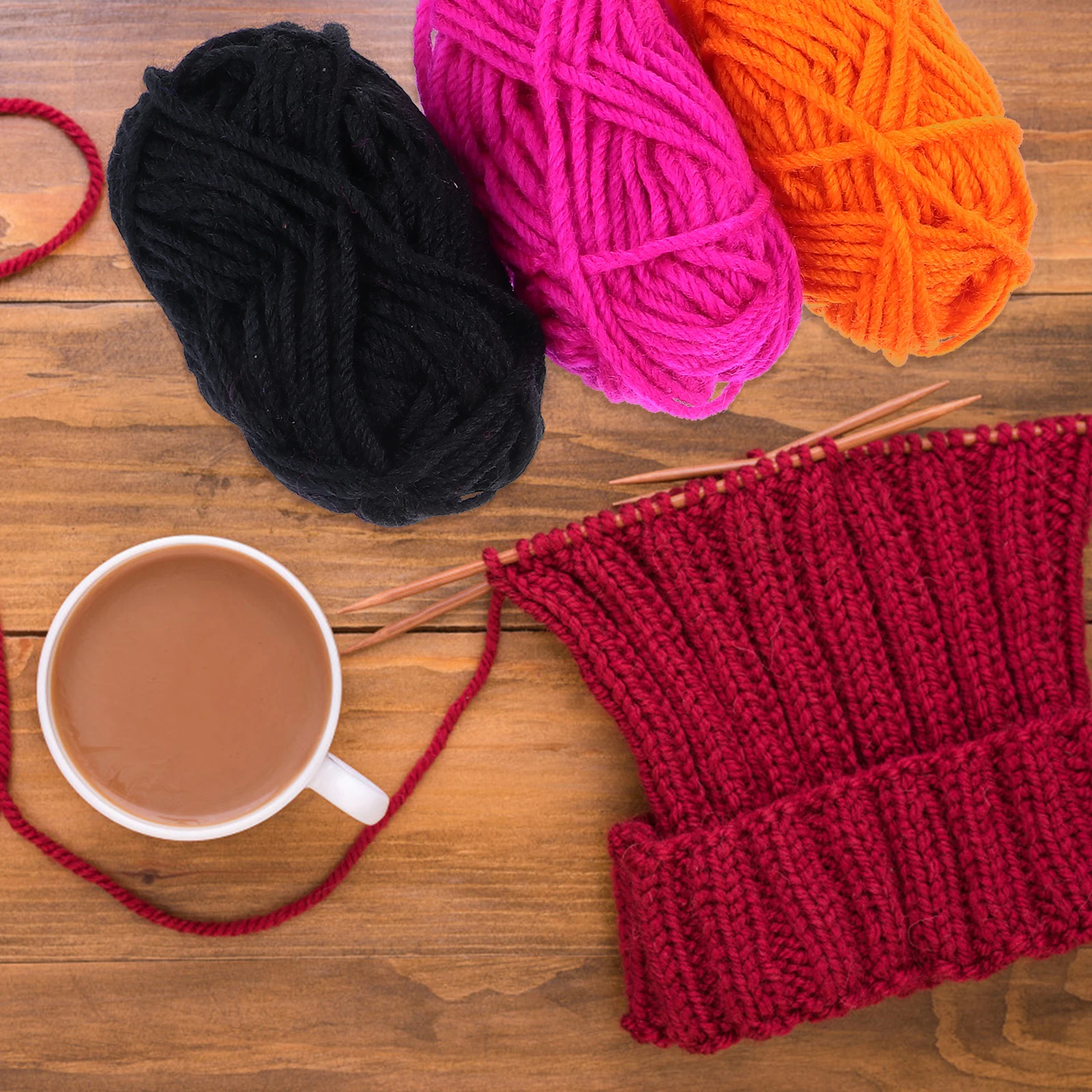 

Acrylic Crochet Knitting Diy Wool For Diy Crochet Craft Acrylic Yarn Making Knitting Wool Christmas Gift