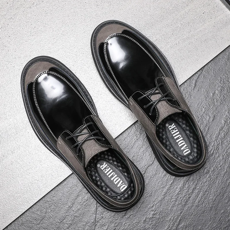 Wedding Dress Italiano Casual Shoes for Men The Office Oxford Shoes for Men DERBI Casual Dress Man Shoes Office 2026 Chaussures