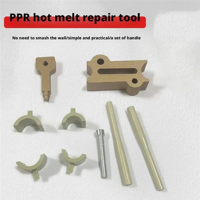 ABZV-Strumento di fissaggio per carichi pesanti resistente alle intemperie per kit di riparazione per tubi da giardino idraulici per irrigatori automobilistici Set di tappi per perdite