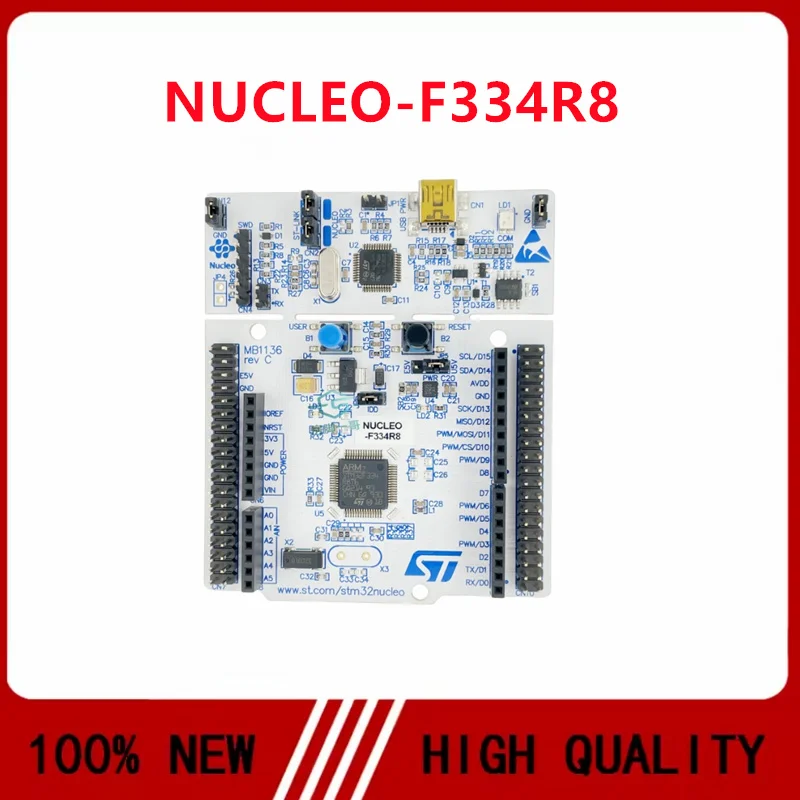 

NUCLEO-F334R8 STM32 Nucleo-64 Development board STM32F303RET6