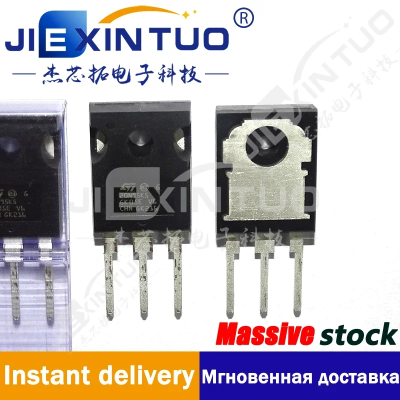 STW20N95K5 20N95K5 MOSFET N-CH 950V 17.5A TO247-3 N-Channel 950 V 17.5A (Tc) 250W (Tc) Through Hole TO-247-3