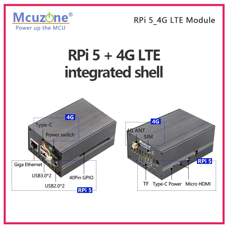 (model: M4GUSB) Raspberry Pi 5_4G LTE Module driver-free,RPi OS,ubuntu