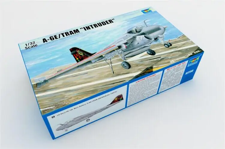 

Trumpeter 02250 1/32 Scale A-6E/TRAM Intruder Model Kit