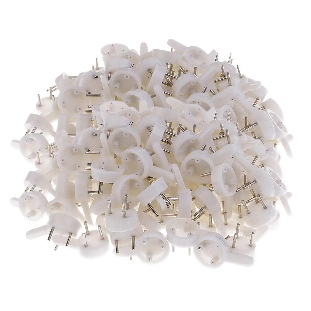 Hard Wall Mirror Hanging Hooks Plastic Seamless Picture Hangers Invisible Wall Hooks for Wall Frames and Photo Displays