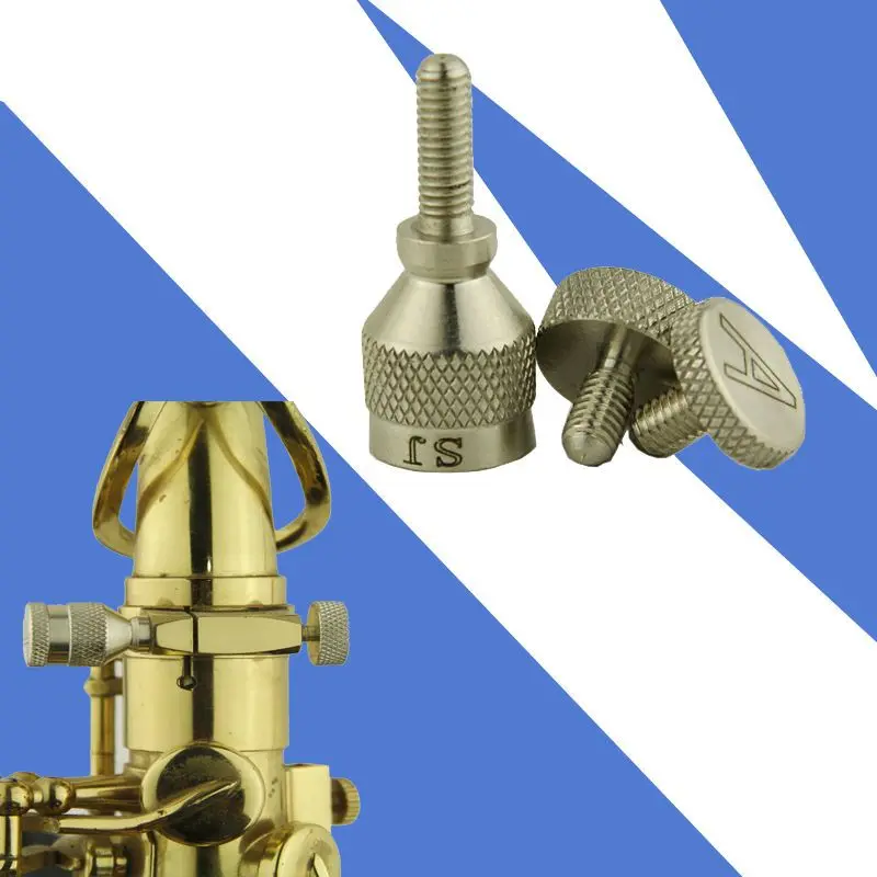 High pitched, mid-range, tenor, saxophone, curved neck tube, fixing screw, fixing screw, white copper 4-5 millimeters