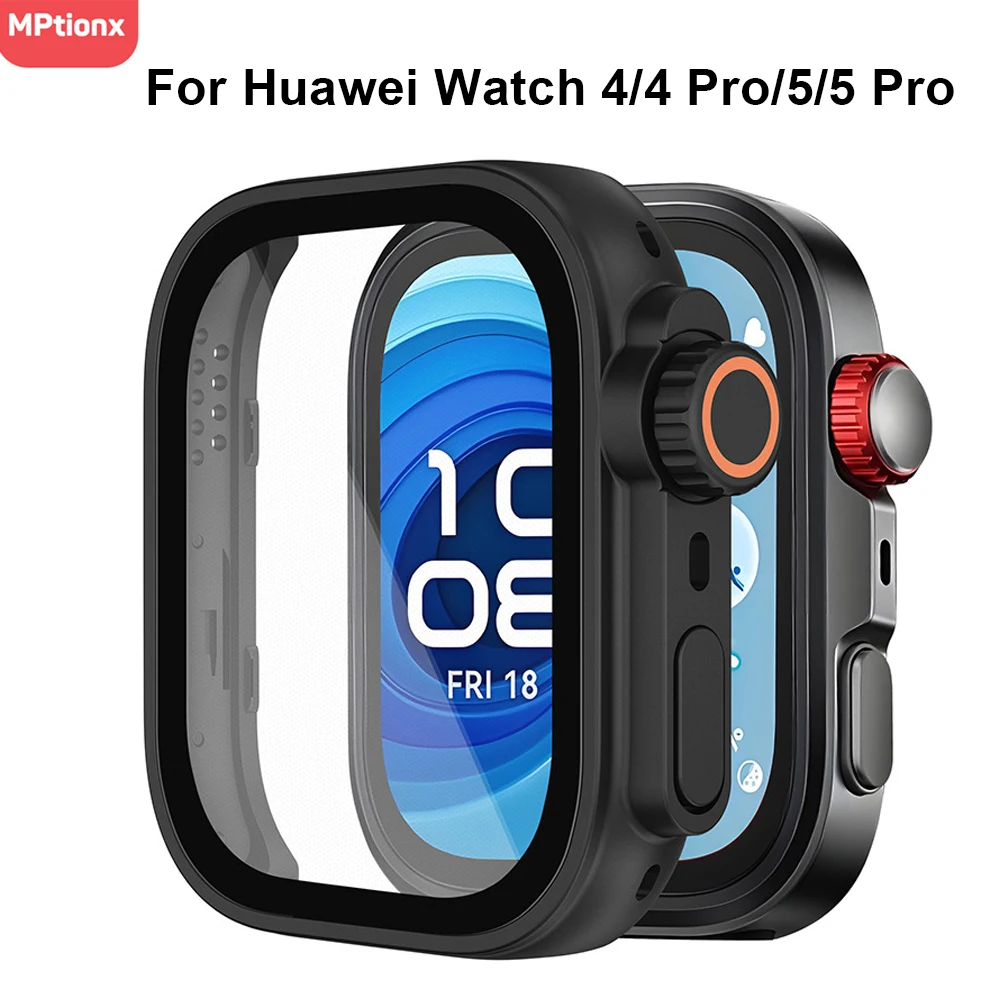 Screen Protector Change To Ultra Case For Huawei Watch Fit 5 Pro Tempered Glass PC Bumper For Huawei Fit5 Fit5Pro Fit 3 4 4Pro