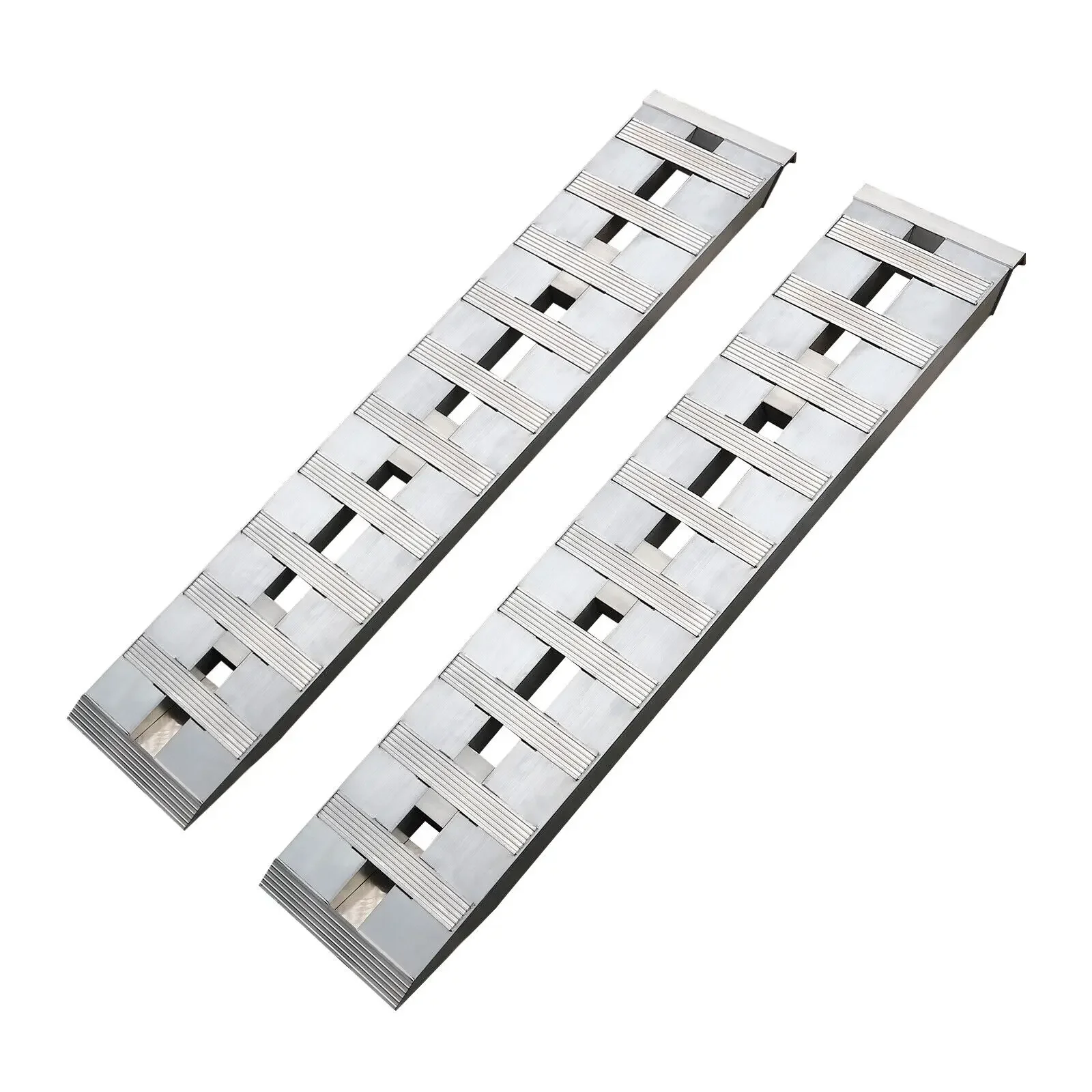 Алюминиевые рампы для грузовых автомобилей и прицепов — универсальный крючок, емкость 2,7–6000 фунтов