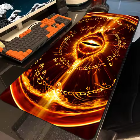 Mouse Mats Lotrs Movie Rings Mat Large Pad Mousepad Anime Gaming Accessories Cute Mause Kawaii Carpet Gamer Cabinet Xxl Keyboard