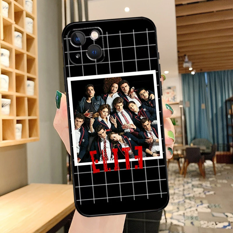 Custodia per telefono serie TV Elite per iPhone 16 Pro Max 14 13 12 11 15 Pro Max mini XR 15 16 Plus 16e Cover Coque