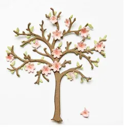 Metal Cutting Die Flower Tree Scrapbooking Decorating Handmade Greeting Card Punch Stencil DIY