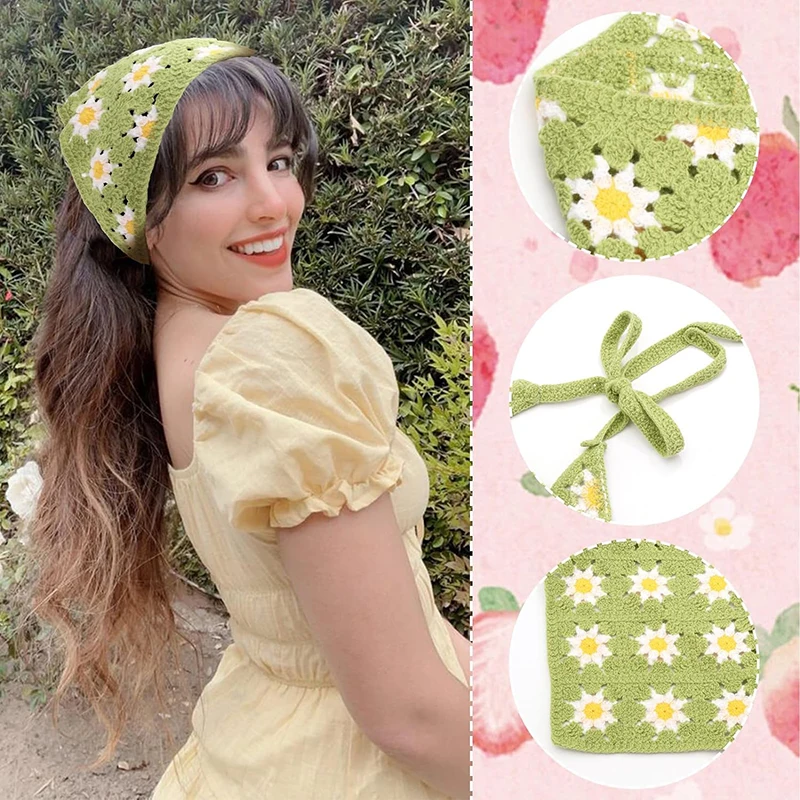 Korean Style Knitted Hollow Ho - огляд і ціна Headband Summer Knit