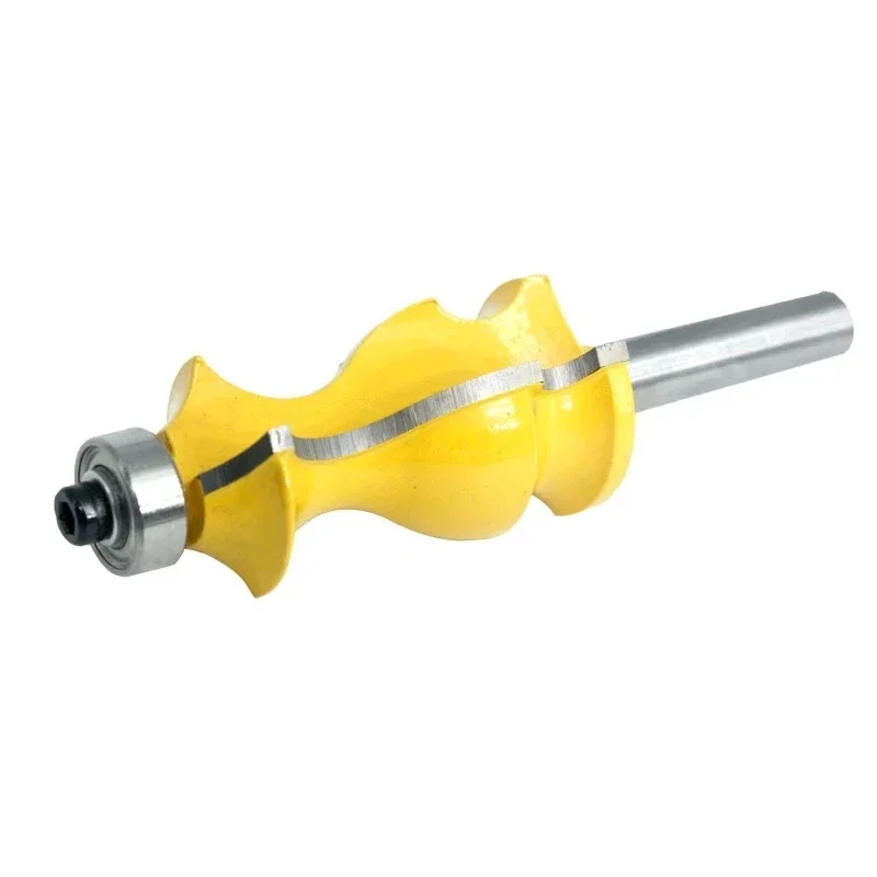 

1pc 8MM Shank Fish Handrail Moulding Line Router Bit Woodworking Cutter Milling for Wood Face Mill
