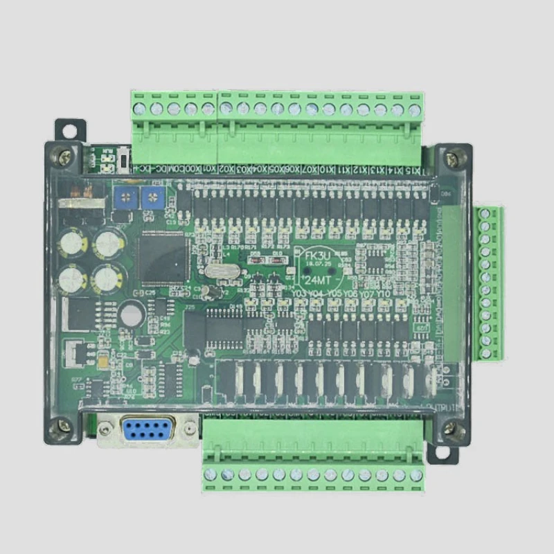 

PLC industrial control board controller domestic simple board FX3U-24MT/MR analog multi-axis programmable controller