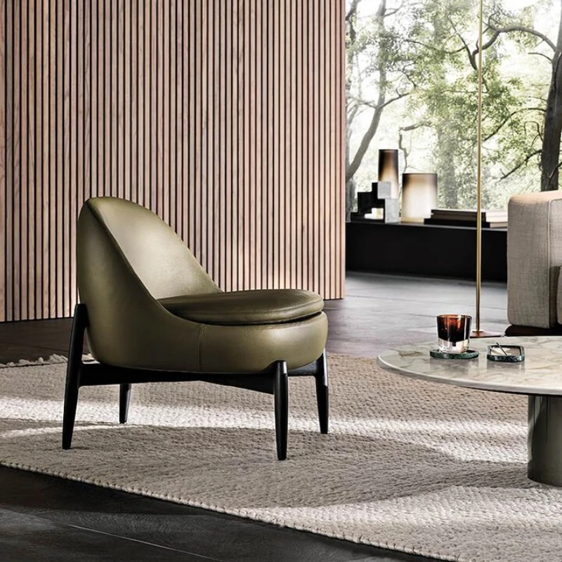Move Elegance Living Room Chairs Luxury DesignerBack Support Living Room Chairs Occasional Black Sedie Sala Da Pranzo Furniture