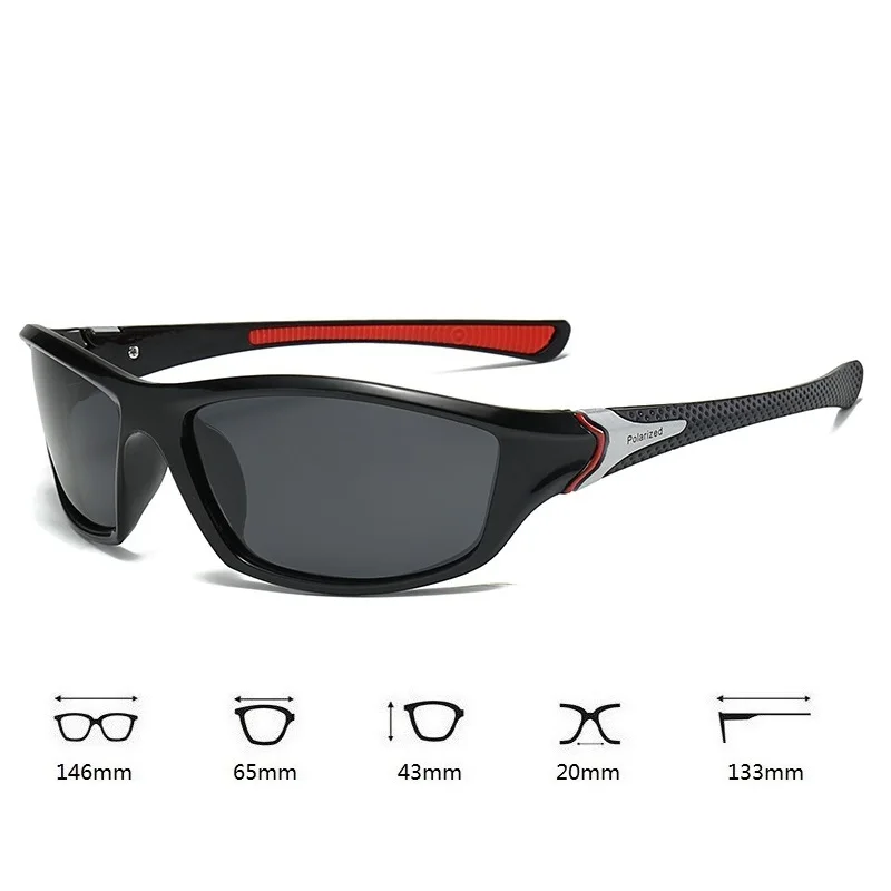 Mode polarisierte Sport Sonnenbrille Männer Frauen Angeln Wandern Fahren Blends chutz Sonnenbrille Luxusmarke Designer UV400 Brillen