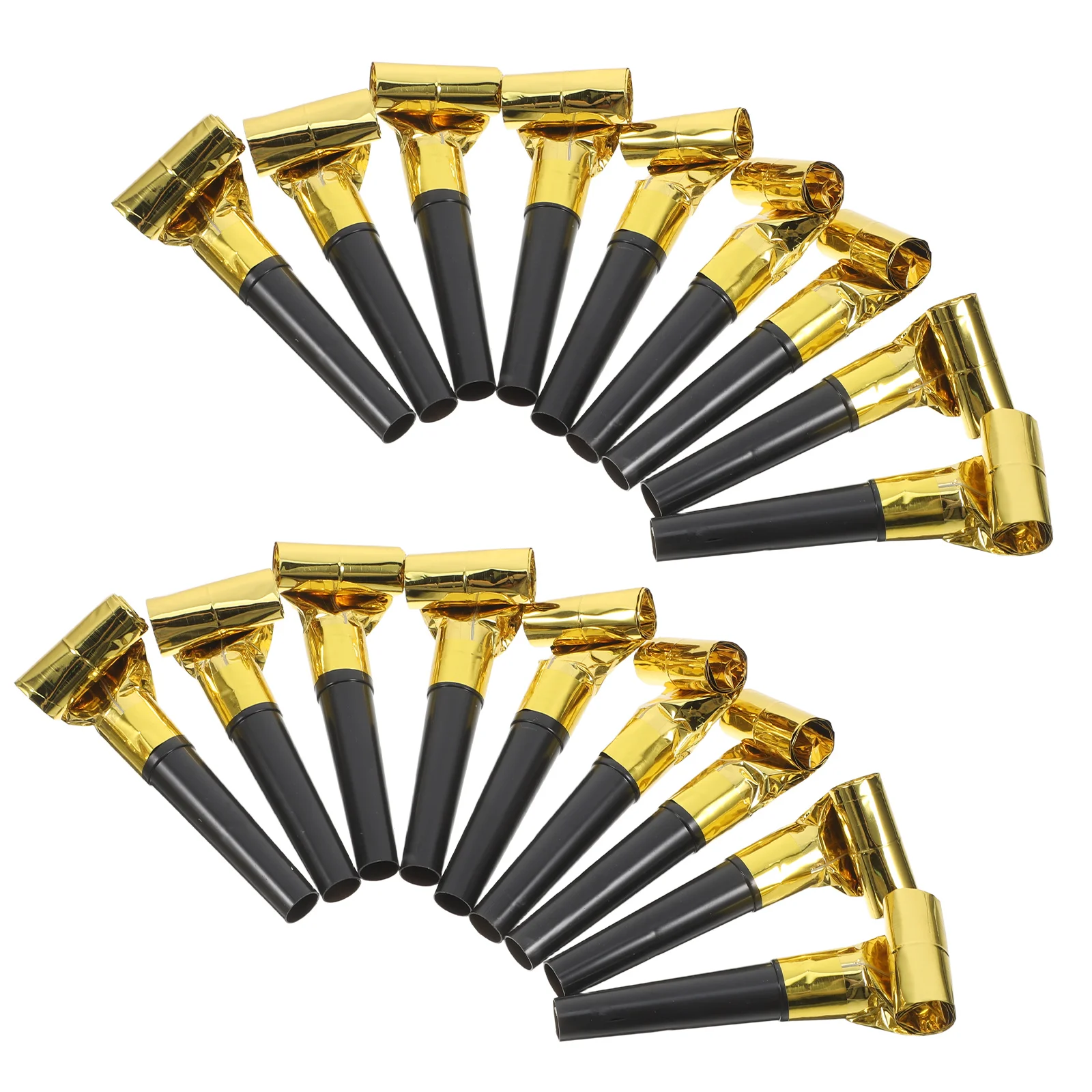 100pcs Funny Party Blowouts Noisemaker Birthday Blower Horns Whistle Blowout Party Favors New Years Eve Cheering Props Festival