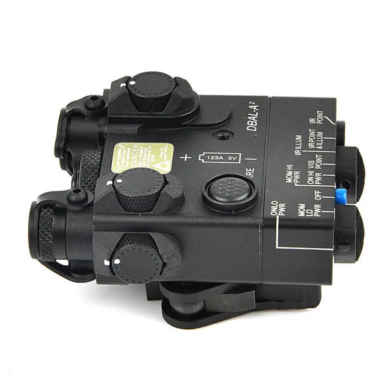 DBAL-A2 Full Function Nylon Mental optional  Red or Green Laser and White Light Function IR Aiming Laser Strobe Light