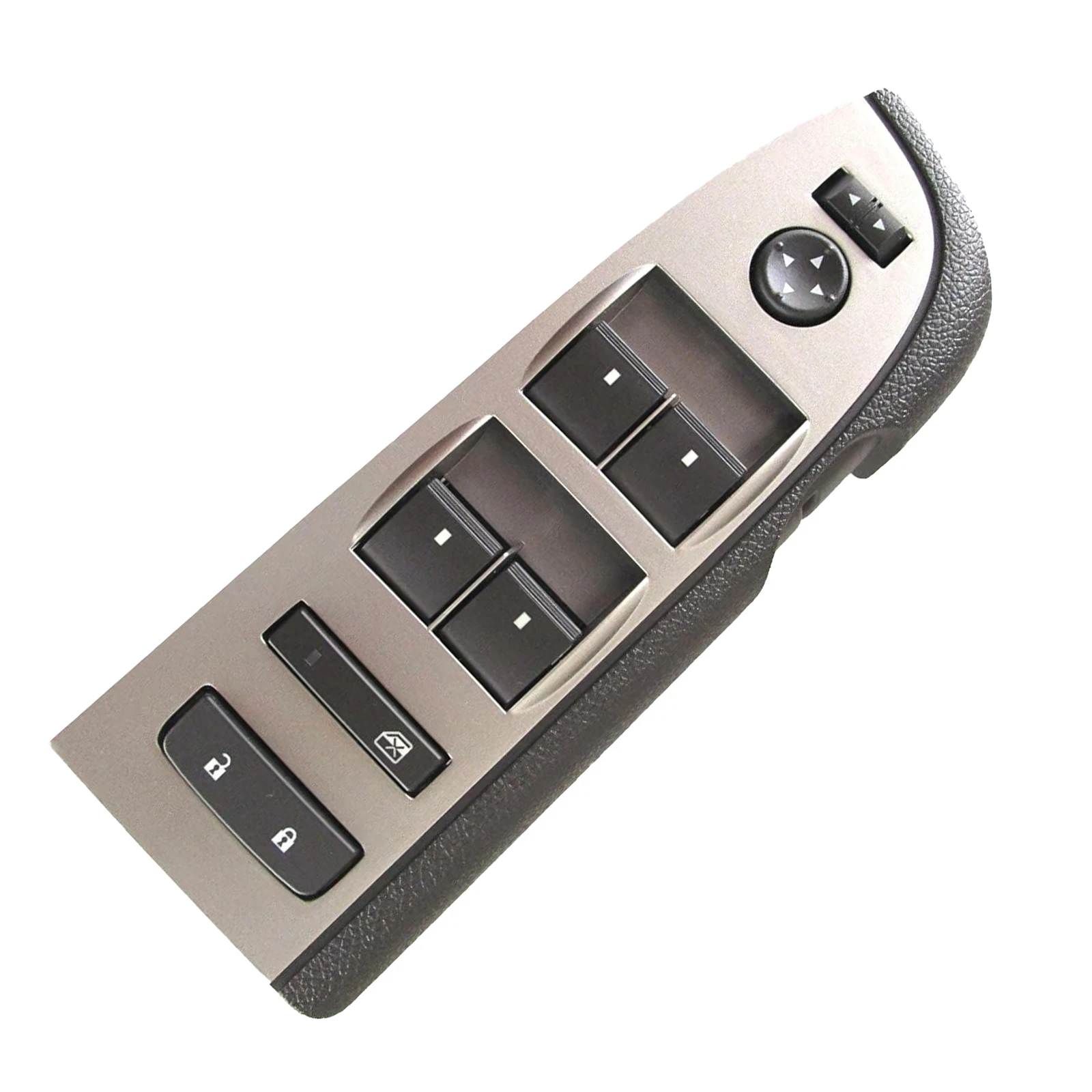 

Window Master Switch Bezel Replacement for Silverado and For GMC For Sierra 1500 2500 3500 Without Power Folding Mirrors Models