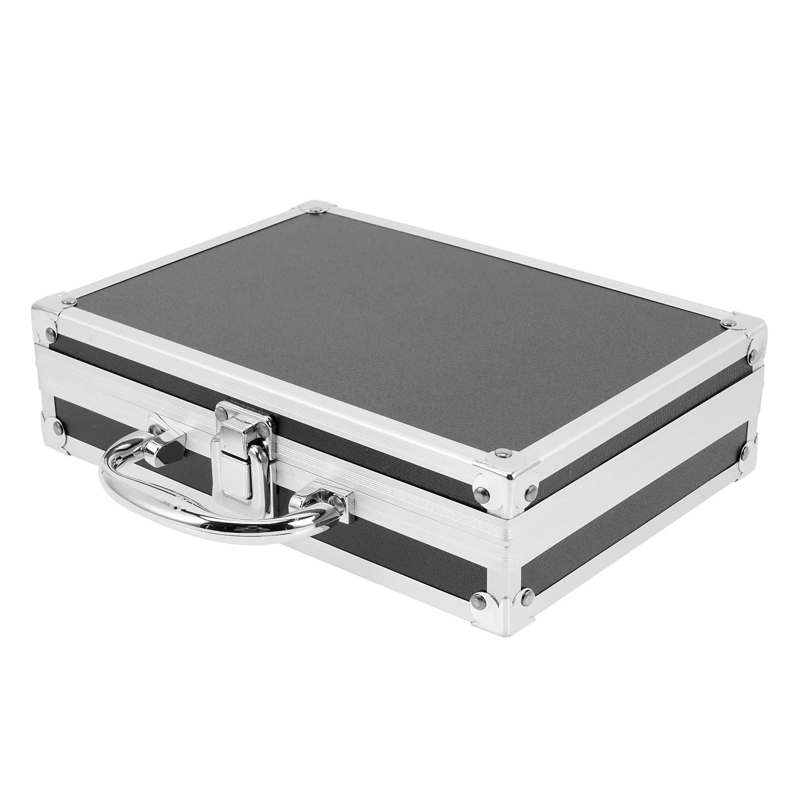 Large Capacity Lightweight Aluminum Alloy Tool Storage Box For Home Office Travel Portable Multifunctional Toolbox Durable