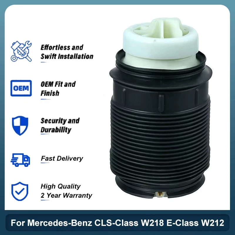 

One For Mercedes-Benz CLS E-Class W212 E350 E550 S-Class W218 Left or Right Rear Air Spring Shock Absorber Bag 2123200825
