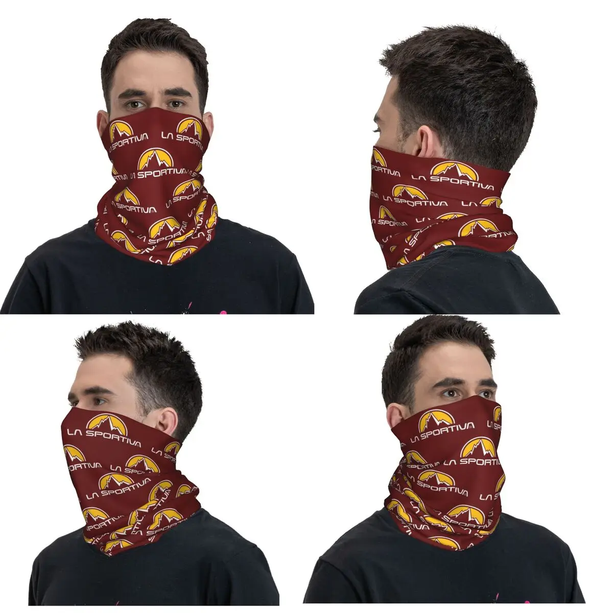 La Sportiva Merch Bandana Neck Cover Printed Magic Scarf Warm Headwear Outdoor Sports For Men Women Adult All Season