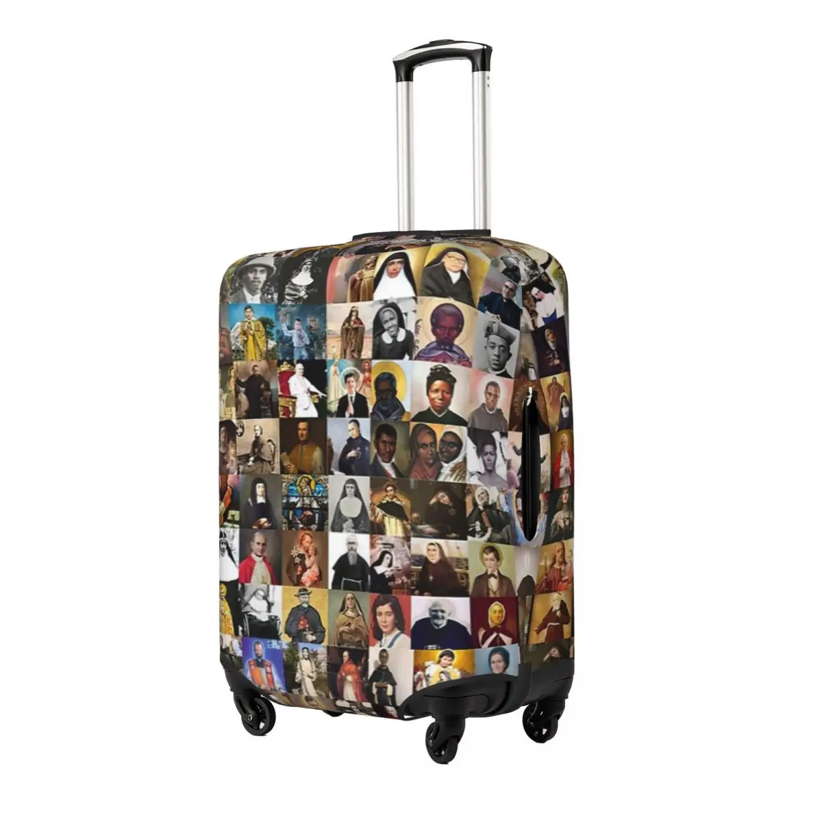 Catholic Saints, Tutti I Santi Luggage Protective Dust Covers Elastic Waterproof 18-32inch Suitcase Cover Travel Accessories