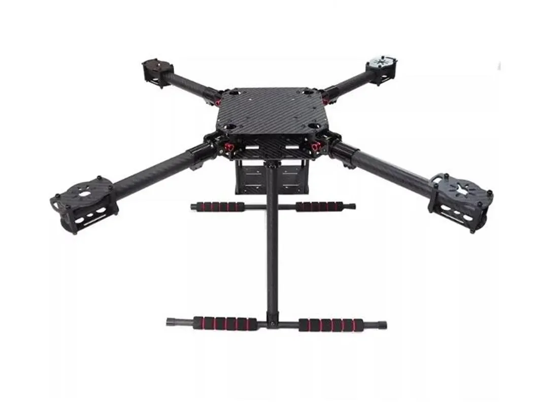 Nouveau cadre de quadrirotor pliable en Fiber de carbone, 550/600/650/700MM, avec train d'atterrissage, Drone complet 13 14 15 16 17 18 pouces